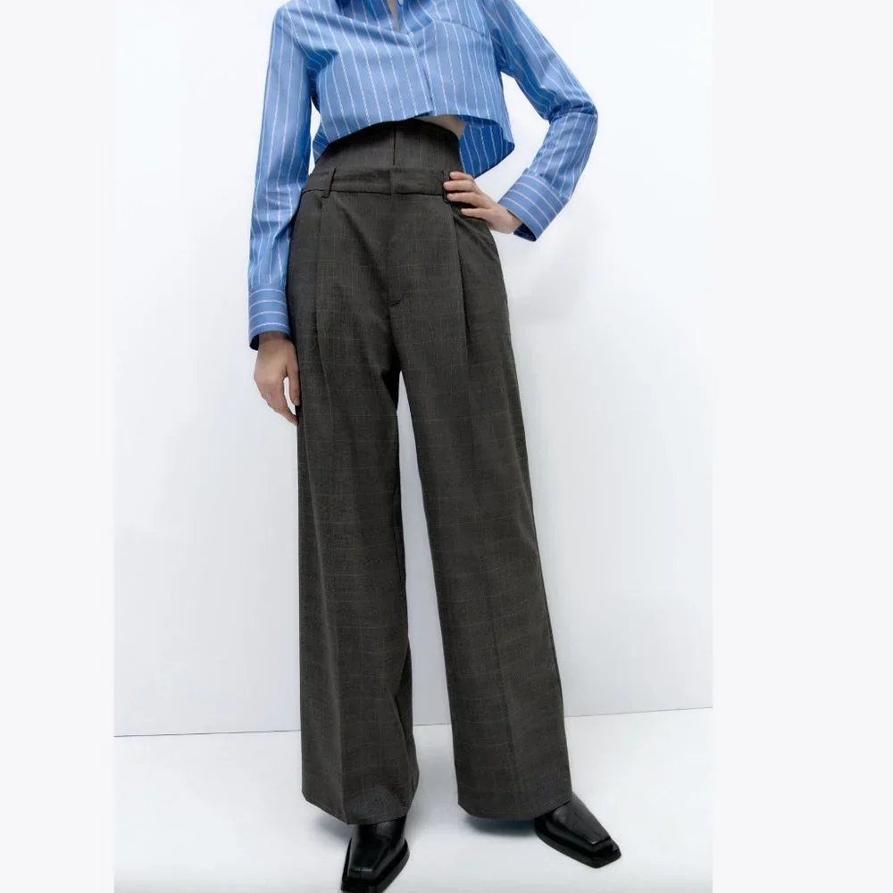 BLOGGER'S FAVE! Zara Full Length Corset Pants NWT